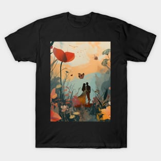 Discover True Romance: Art, Creativity and Connections for Valentine's Day and Lovers' Day T-Shirt